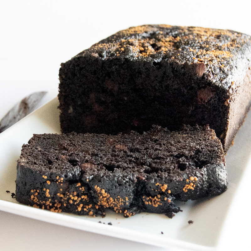 Black Cocoa Banana Bread