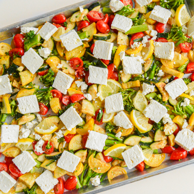 Sheet Pan Feta Pasta (aka Easiest Dinner Ever)