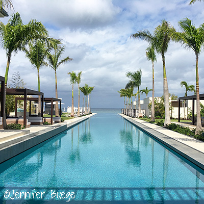 The pool at Silversands resort